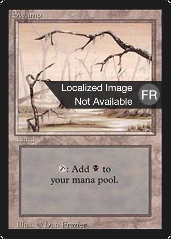 Swamp (B) [Foreign Black Border] 