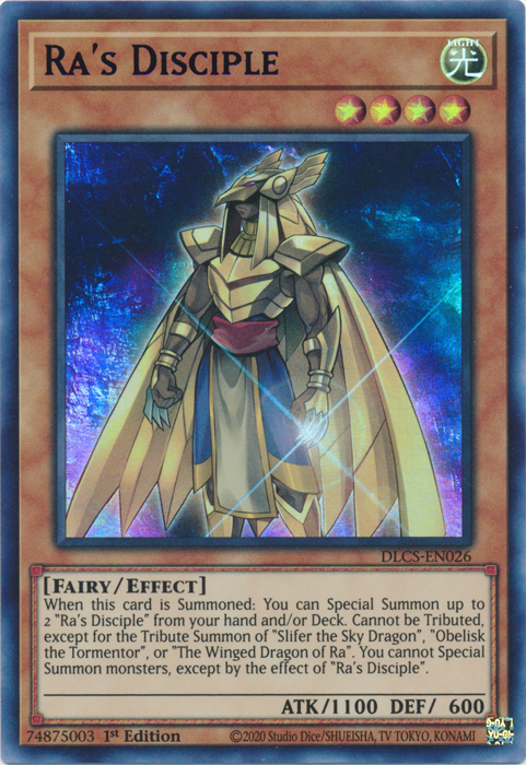 Ra's Disciple (Blue) [DLCS-EN026] Ultra Rare 