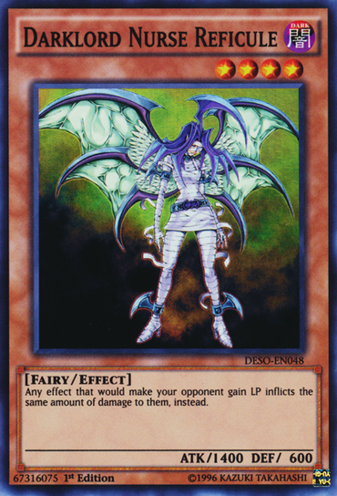Darklord Nurse Reficule [DESO-EN048] Super Rare 