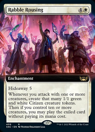 Rabble Rousing (Extended Art) [Streets of New Capenna] 