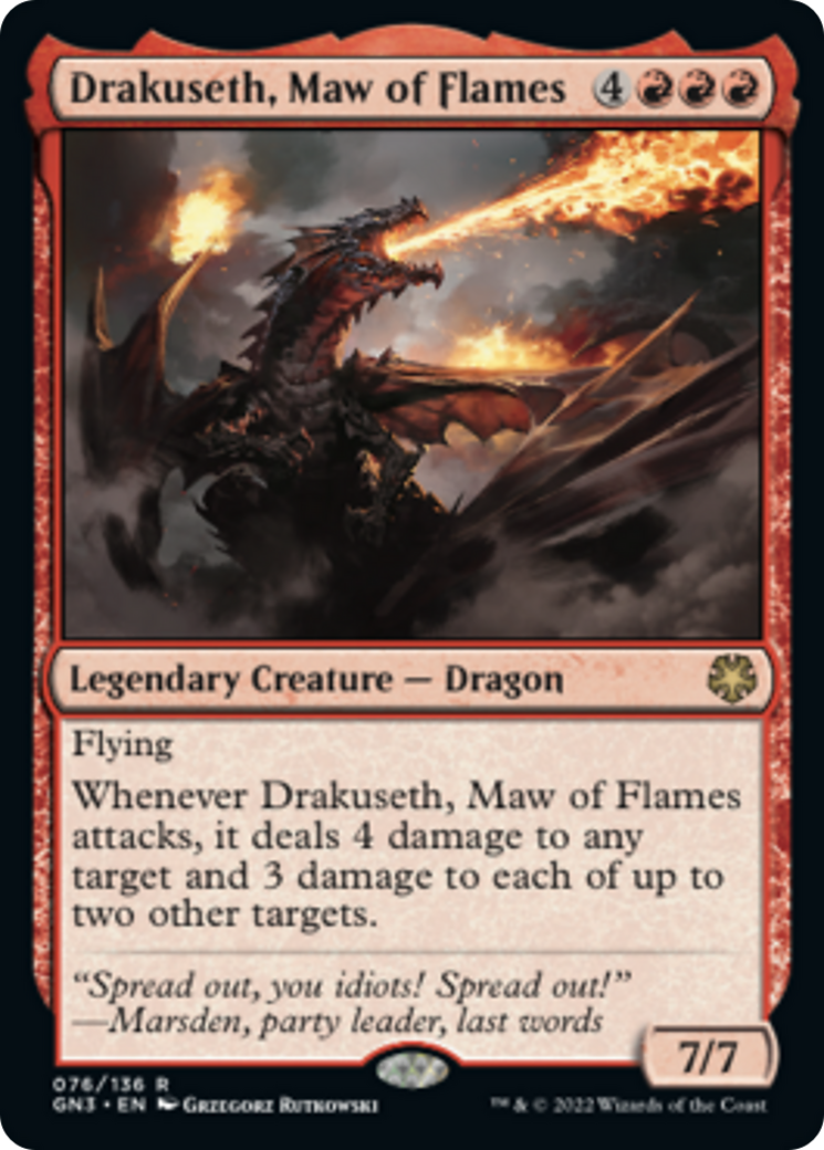 Drakuseth, Maw of Flames [Game Night: Free-for-All] 