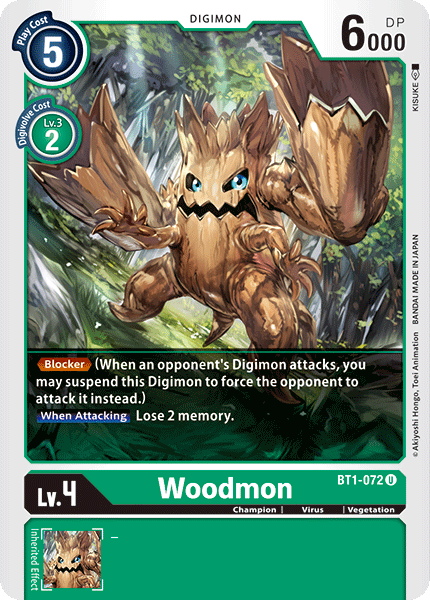 Woodmon [BT1-072] [Release Special Booster Ver.1.0] 