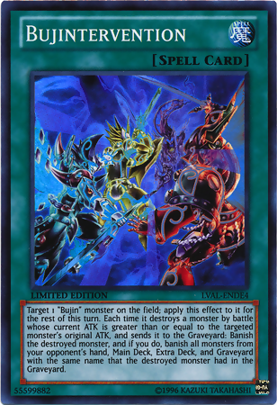 Bujintervention [LVAL-ENDE4] Super Rare 
