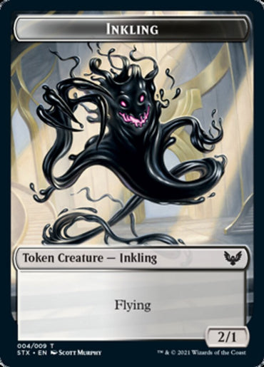 Inkling // Pest Double-Sided Token [Strixhaven: School of Mages Tokens] 