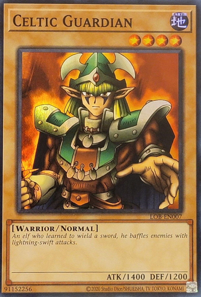 Celtic Guardian (25th Anniversary) [LOB-EN007] Super Rare 
