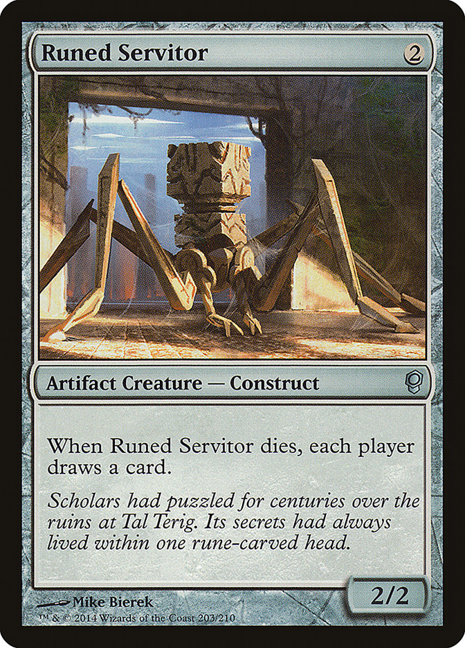 Runed Servitor [Conspiracy] 