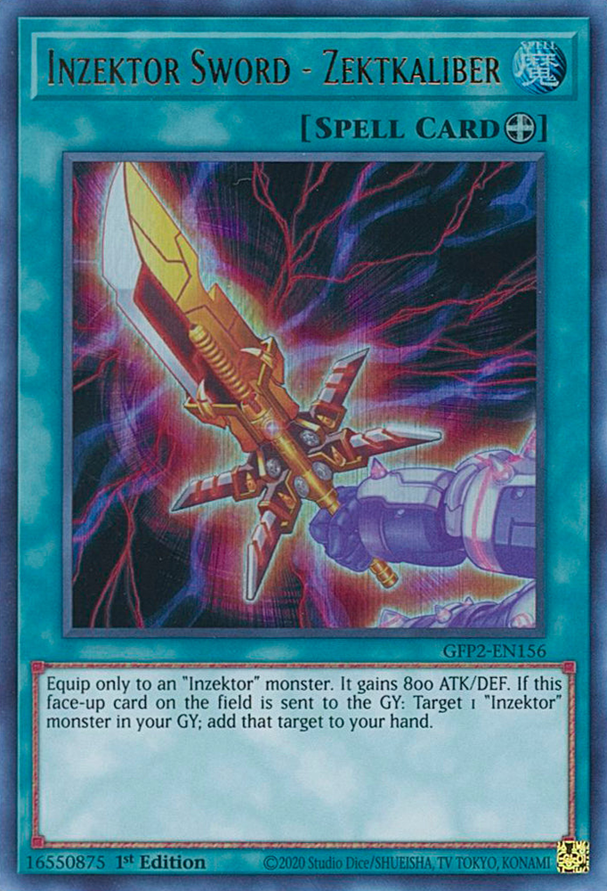 Inzektor Sword - Zektkaliber [GFP2-EN156] Ultra Rare 