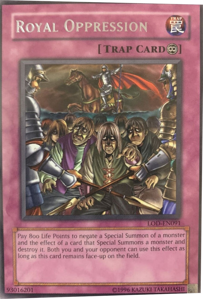 Royal Oppression [LOD-EN091] Rare 