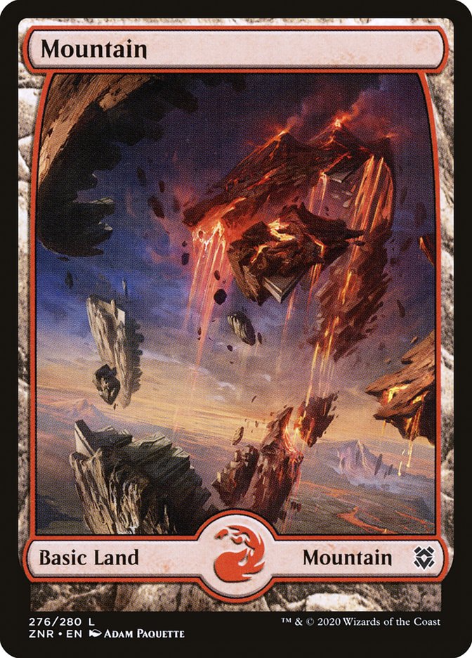 Mountain (276) [Zendikar Rising] 