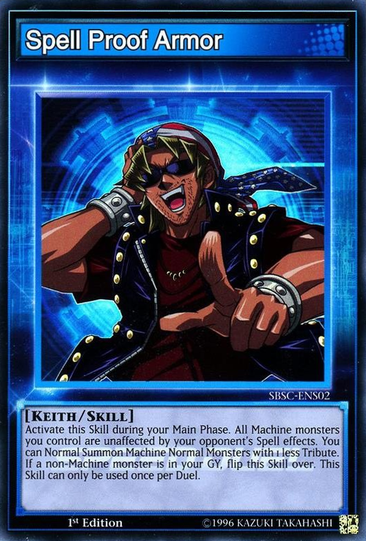Spell Proof Armor [SBSC-ENS02] Super Rare 