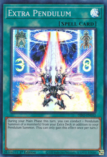 Extra Pendulum [DIFO-EN052] Super Rare 