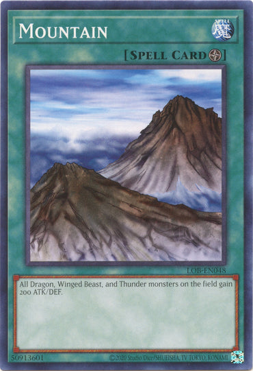 Mountain (25th Anniversary) [LOB-EN048] Common 