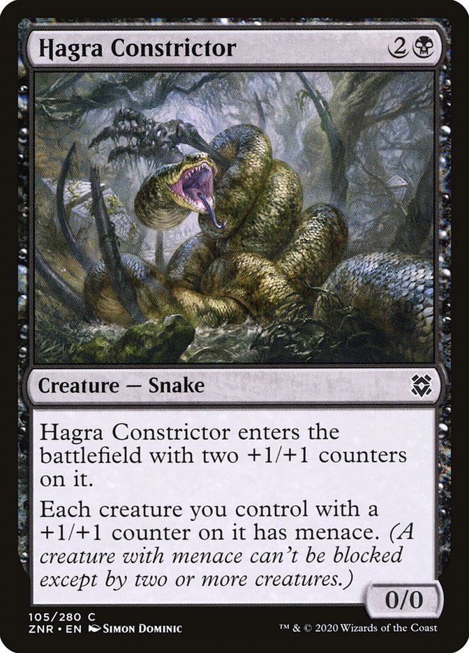 Hagra Constrictor [Zendikar Rising] 