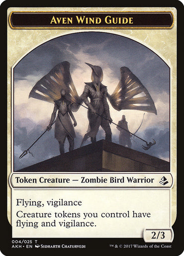 Aven Wind Guide Token [Amonkhet Tokens] 