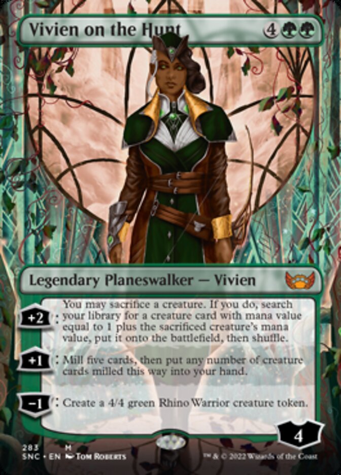 Vivien on the Hunt (Borderless) [Streets of New Capenna] 