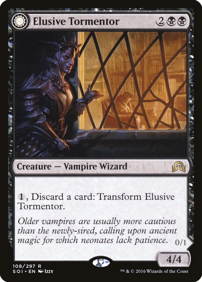 Elusive Tormentor // Insidious Mist [Shadows over Innistrad] 