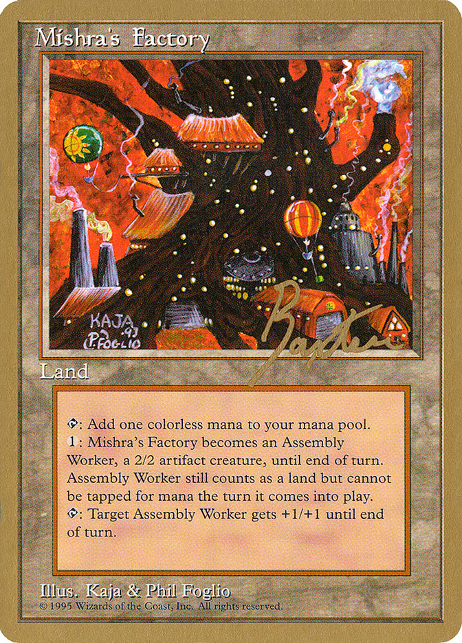 Mishra's Factory (George Baxter) [Pro Tour Collector Set] 