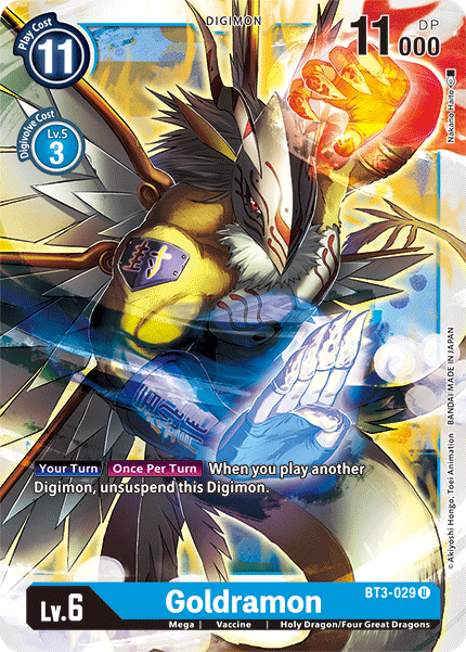 Goldramon [BT3-029] [Release Special Booster Ver.1.5] 