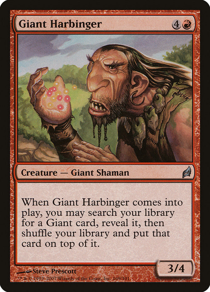 Giant Harbinger [Lorwyn] 