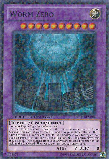 Worm Zero [DT03-EN084] Super Rare 