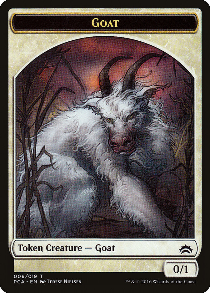 Goat // Insect Double-Sided Token [Planechase Anthology Tokens] 