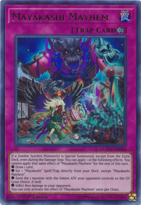 Mayakashi Mayhem [DUOV-EN056] Ultra Rare 