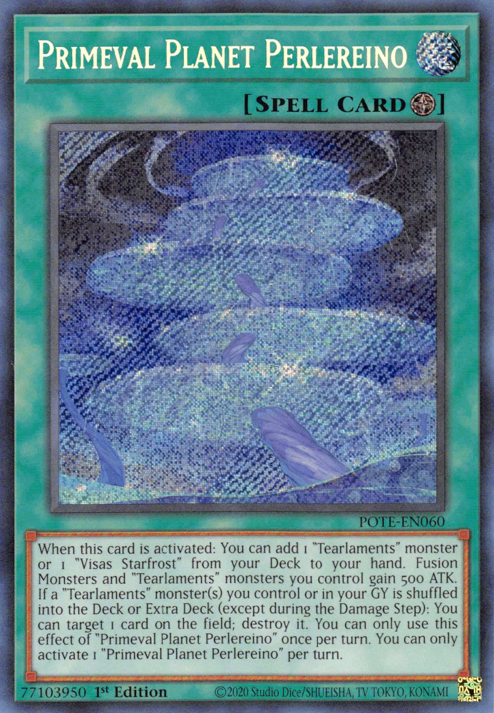 Primeval Planet Perlereino [POTE-EN060] Secret Rare 