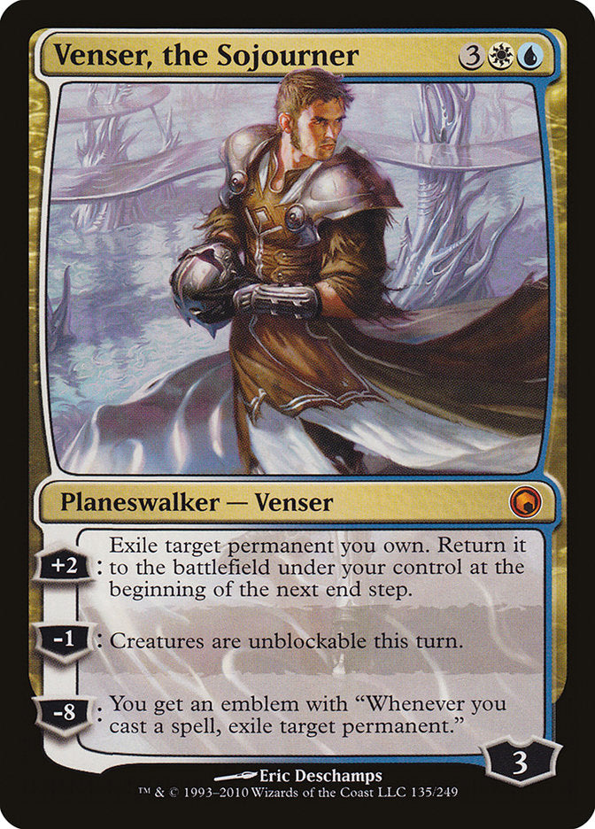 Venser, the Sojourner [Scars of Mirrodin] 