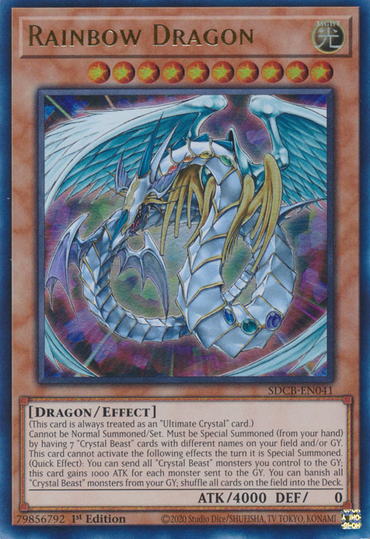 Rainbow Dragon [SDCB-EN041] Ultra Rare 
