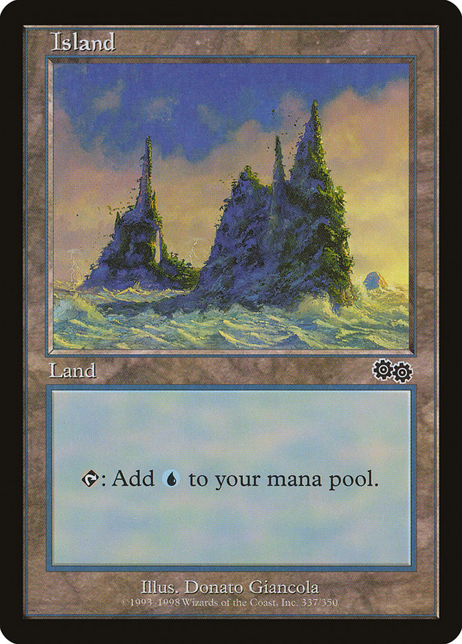 Island (337) [Urza's Saga] 