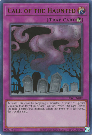 Call Of The Haunted (25th Anniversary) [PSV-EN012] Ultra Rare 