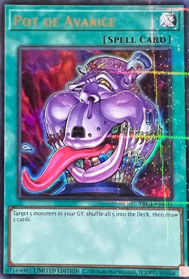 Pot of Avarice [TBC1-EN003] Ultra Rare 
