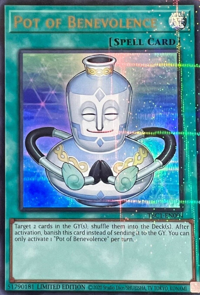 Pot of Benevolence [TBC1-EN004] Ultra Rare 