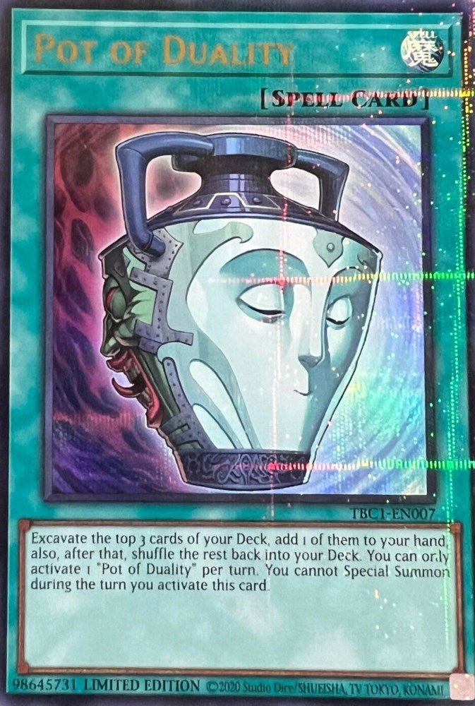 Pot of Duality [TBC1-EN007] Ultra Rare 
