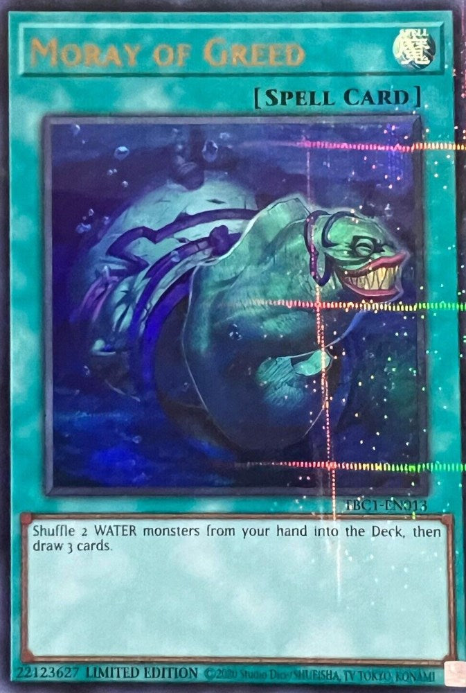 Moray of Greed [TBC1-EN013] Ultra Rare 