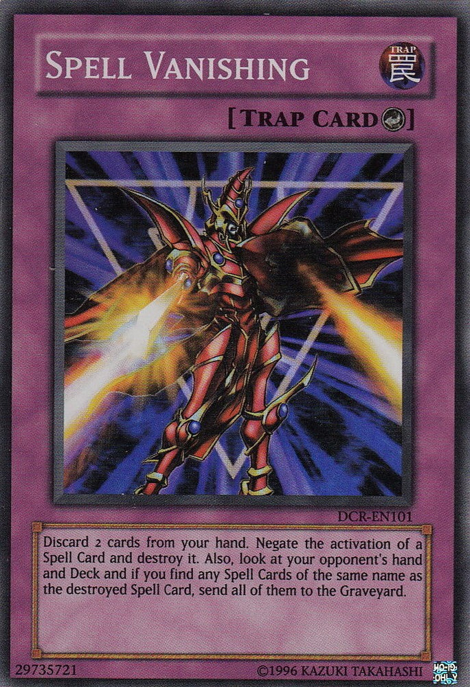 Spell Vanishing [DCR-EN101] Super Rare 