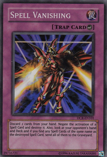 Spell Vanishing [DCR-EN101] Super Rare 