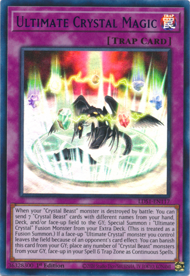 Ultimate Crystal Magic (Purple) [LDS1-EN117] Ultra Rare 