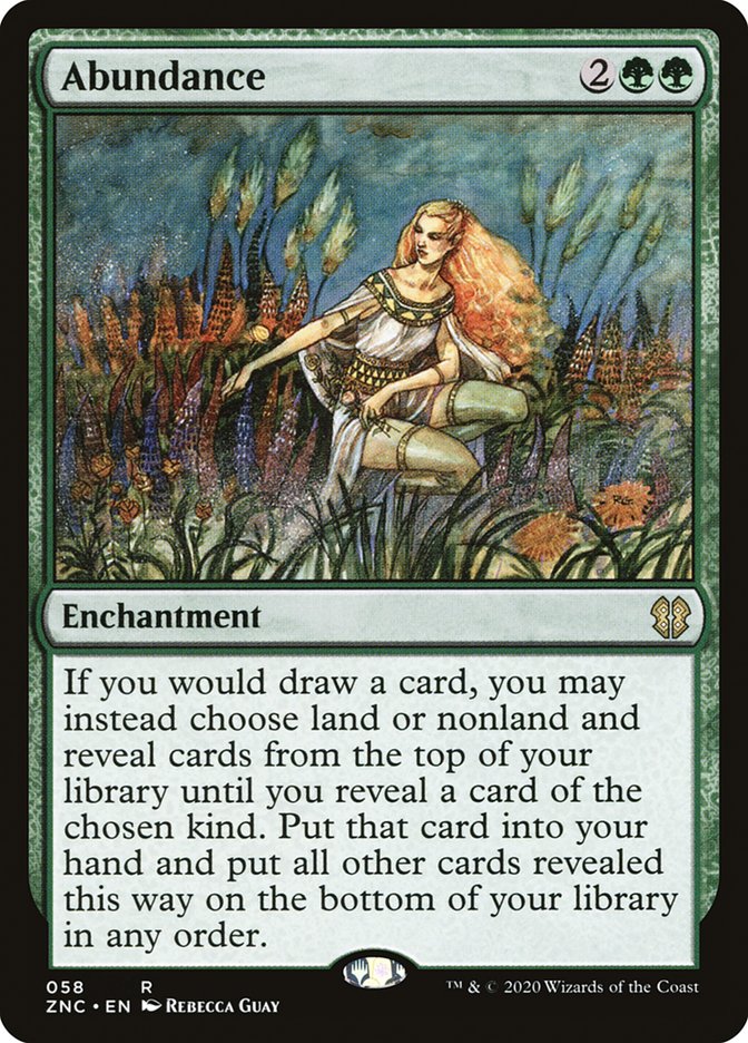 Abundance [Zendikar Rising Commander] 