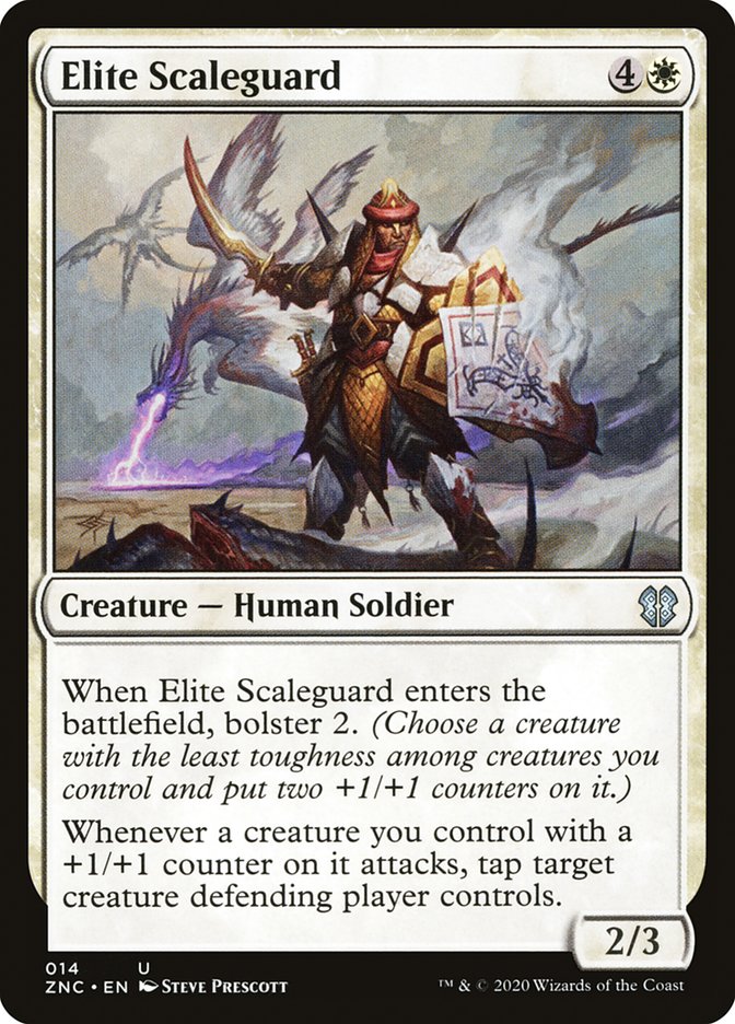 Elite Scaleguard [Zendikar Rising Commander] 