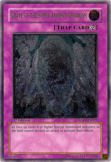 Grave of the Super Ancient Organism [RGBT-EN078] Ultimate Rare 