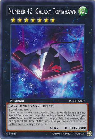 Number 42: Galaxy Tomahawk [PRIO-EN092] Common 
