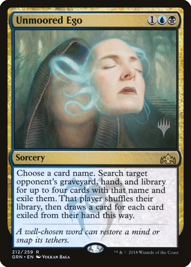 Unmoored Ego (Promo Pack) [Guilds of Ravnica Promos] 