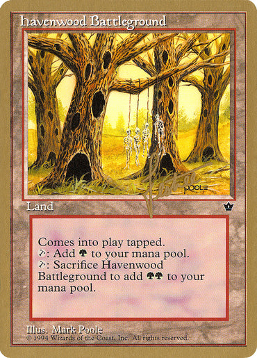 Havenwood Battleground (Bertrand Lestree) [Pro Tour Collector Set] 