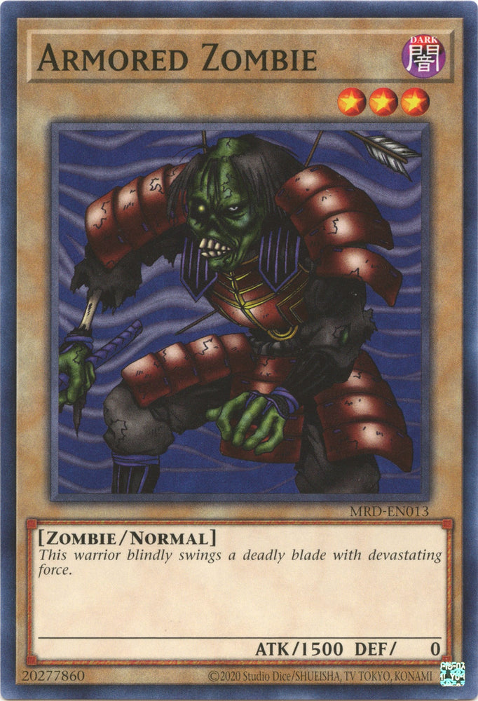 Armored Zombie (25th Anniversary) [MRD-EN013] Common 