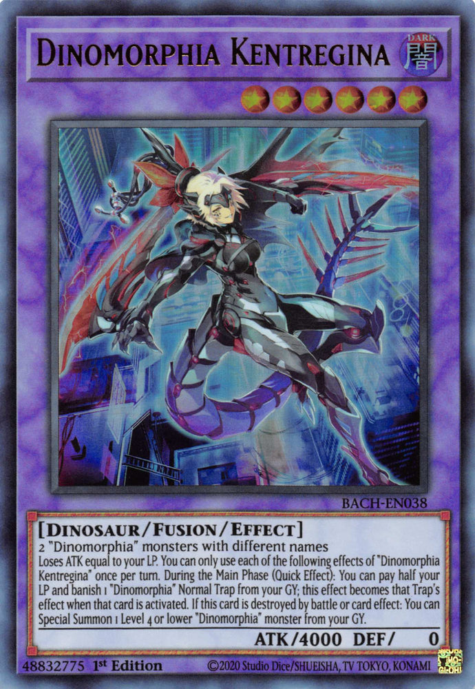 Dinomorphia Kentregina [BACH-EN038] Ultra Rare 