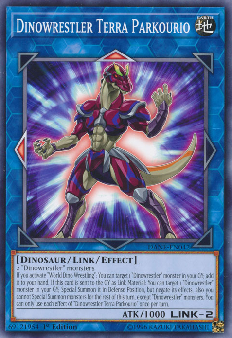 Dinowrestler Terra Parkourio [DANE-EN042] Common 