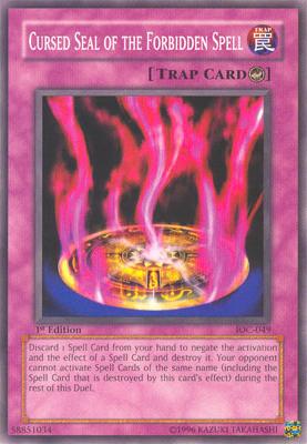 Cursed Seal of the Forbidden Spell [IOC-049] Common 