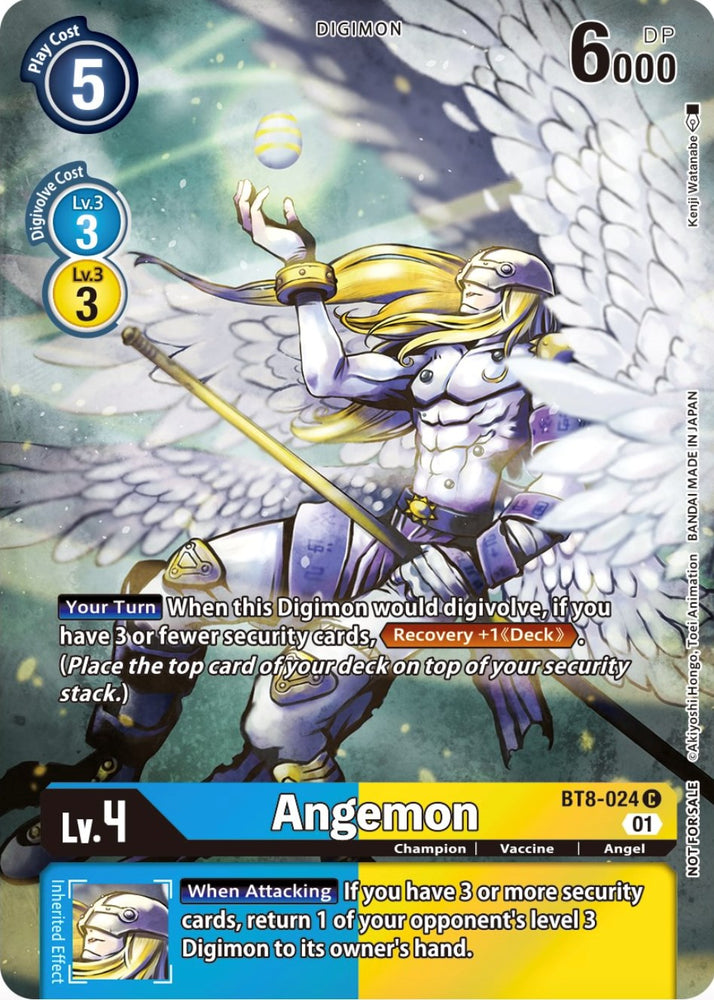 Angemon [BT8-024] (Official Tournament Pack Vol.9) [New Awakening Promos]