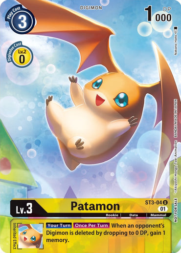 Patamon [ST3-04] (Official Tournament Pack Vol.9) [Starter Deck: Heaven's Yellow Promos] 